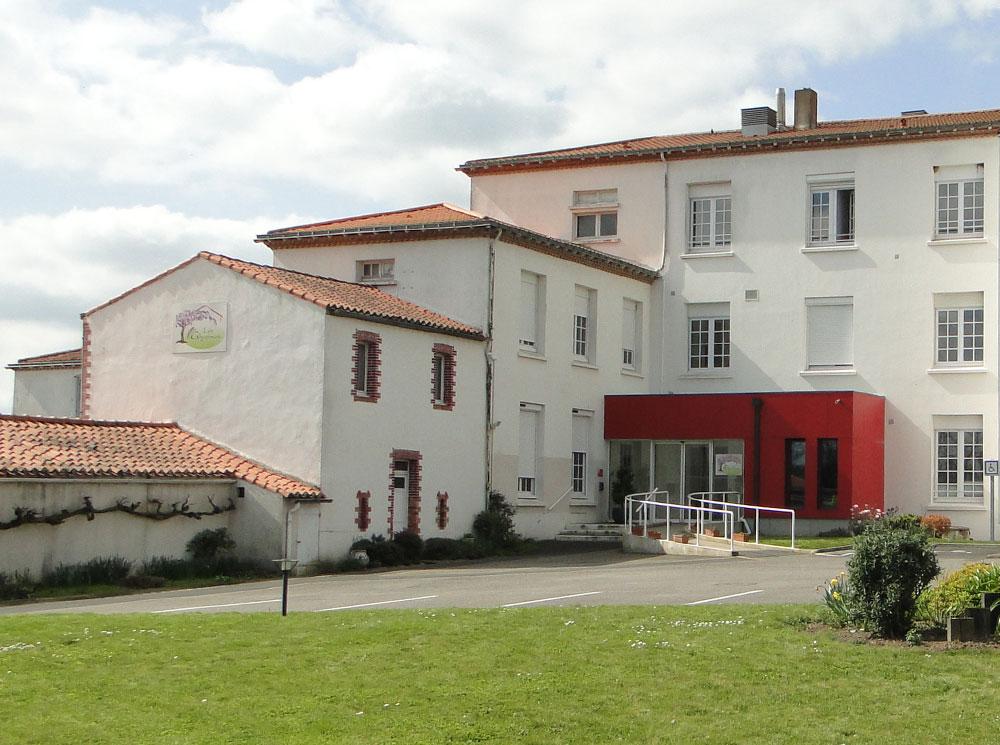 L'entrée de la résidence